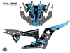 Polaris RZR XP 1000 UTV Chaser Graphic Kit Blue