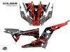 Polaris RZR XP 1000 UTV Chaser Graphic Kit Red