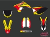 Kit Déco Moto Cross Chrono Suzuki 250 RMZ Rouge