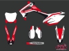 Honda 450 CRF Dirt Bike Chrono Graphic Kit Black