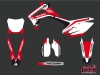 Kit Déco Moto Cross Chrono Honda 450 CRF Noir