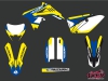 Kit Déco Moto Cross Chrono Suzuki 450 RMX Bleu