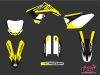 Kit Déco Moto Cross Chrono Suzuki 450 RMZ Noir