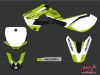 Kit Déco Moto Cross Chrono Kawasaki 65 KX Noir