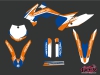 KTM 85 SX Dirt Bike Chrono Graphic Kit Blue