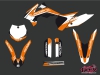 Kit Déco Moto Cross Chrono KTM 85 SX Noir