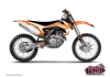 KTM 85 SX Dirt Bike Chrono Graphic Kit Black