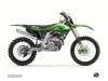 Kit Déco Moto Cross Claw Kawasaki 250 KXF Vert