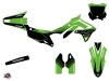 Kawasaki 250 KXF Dirt Bike Claw Graphic Kit Green