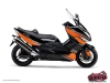 Yamaha TMAX 500 Maxiscooter Cooper Graphic Kit Orange