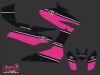 Yamaha TMAX 500 Maxiscooter Cooper Graphic Kit Pink