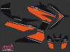 Yamaha TMAX 530 Maxiscooter Cooper Graphic Kit Orange