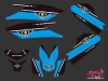 Kit Déco Maxiscooter Cooper Yamaha XMAX 125 Bleu