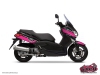 Yamaha XMAX 125 Maxiscooter Cooper Graphic Kit Pink