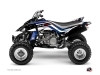 Yamaha 450 YFZ ATV Corporate Graphic Kit Blue