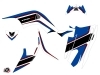 Kit Déco Quad Corporate Yamaha 90 Raptor Bleu