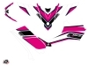 Yamaha 50 YFZ ATV Corporate Graphic Kit Pink