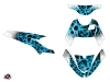 Kit Déco Scooter Cosmic MBK Booster Bleu