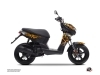 Yamaha Slider Scooter Cosmic Graphic Kit Orange