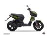 Yamaha Slider Scooter Cosmic Graphic Kit Green