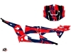 Polaris RZR 1000 4 doors UTV Cruiser Graphic Kit Red Blue