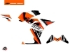 KTM 390 RC Street Bike Crux Graphic Kit Orange