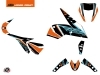 KTM Duke 690 Street Bike Crux Graphic Kit Orange Blue