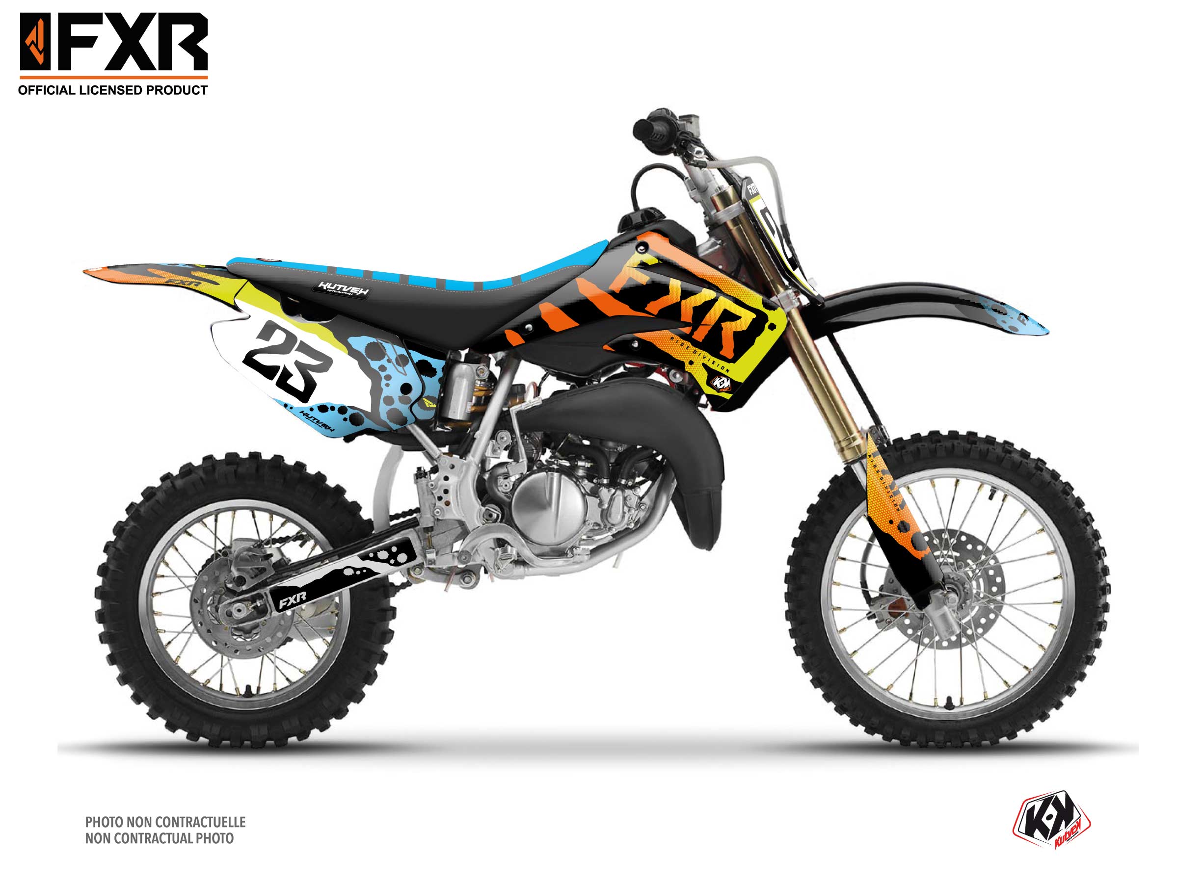 Honda Cr 85 Dirt Bike Fxr Dart Frog Graphic Kit