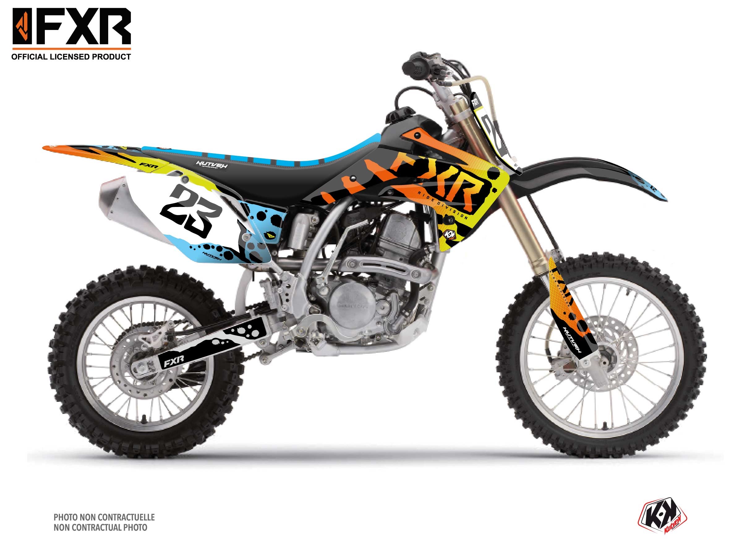 Kit Déco Motocross Fxr Dart Frog Honda Crf 150 R