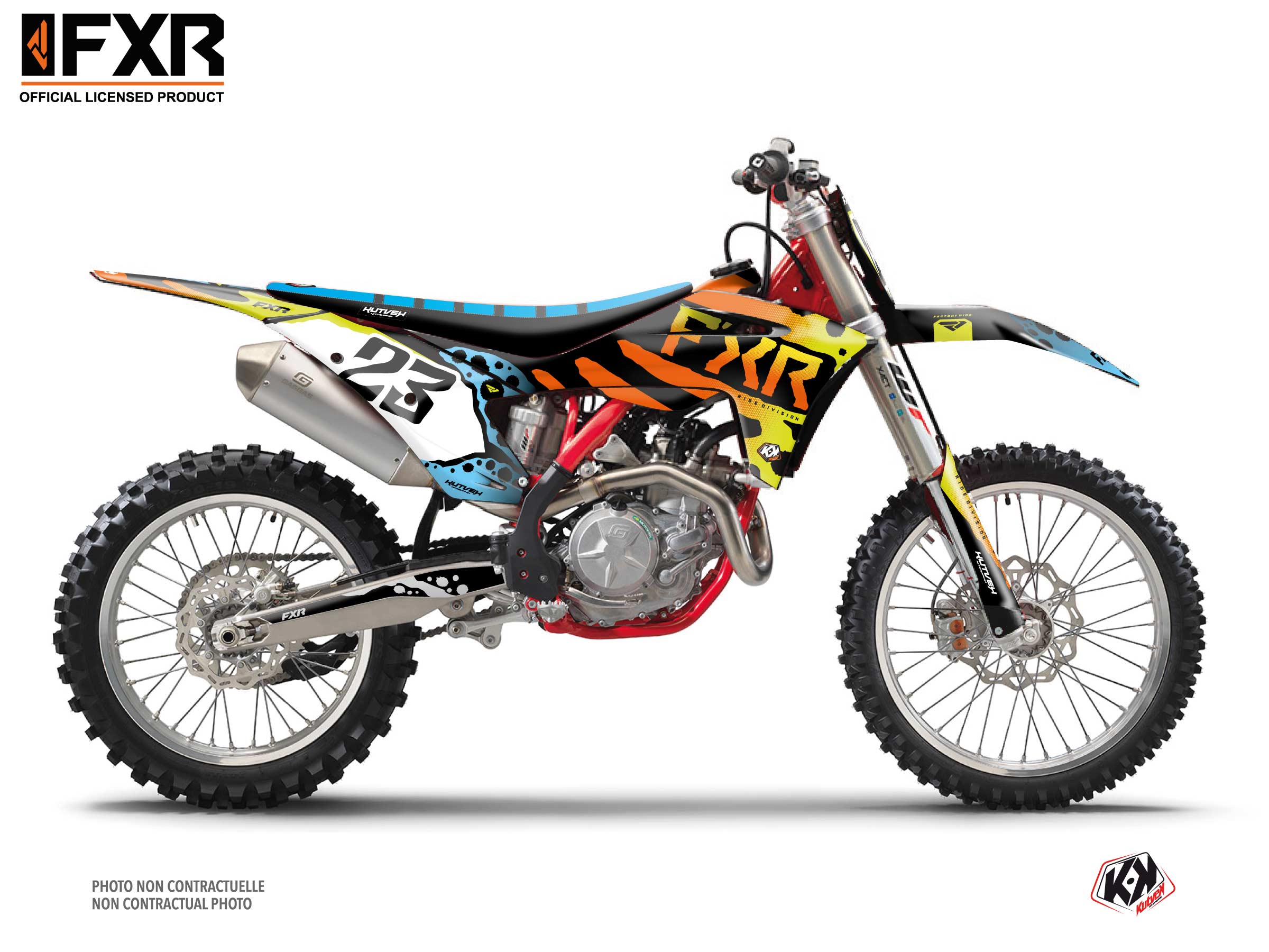 Kit Déco Motocross Fxr Dart Frog Gasgas Mc 450 F