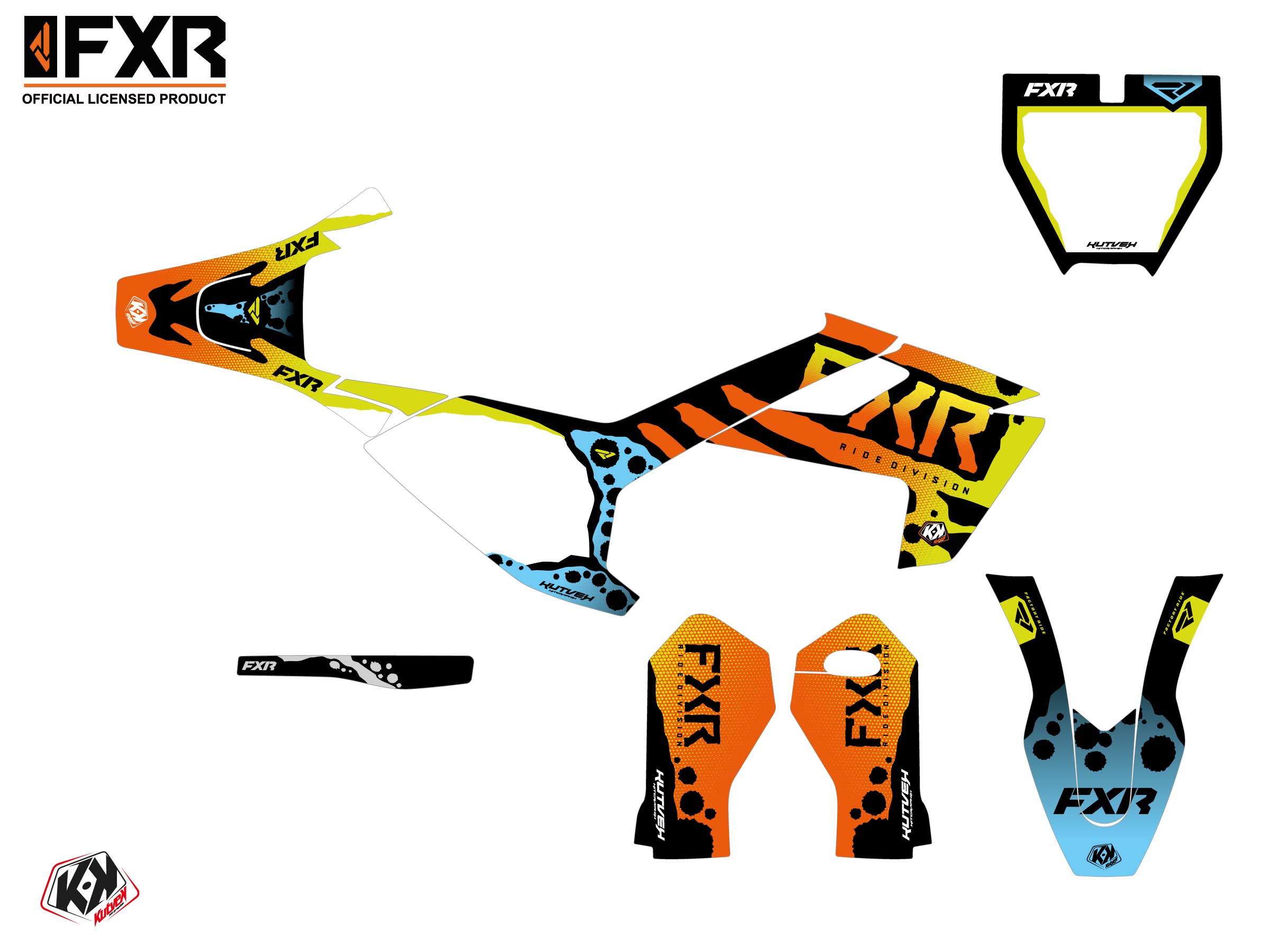 Husqvarna Ee 5 Dirt Bike Fxr Dart Frog Graphic Kit