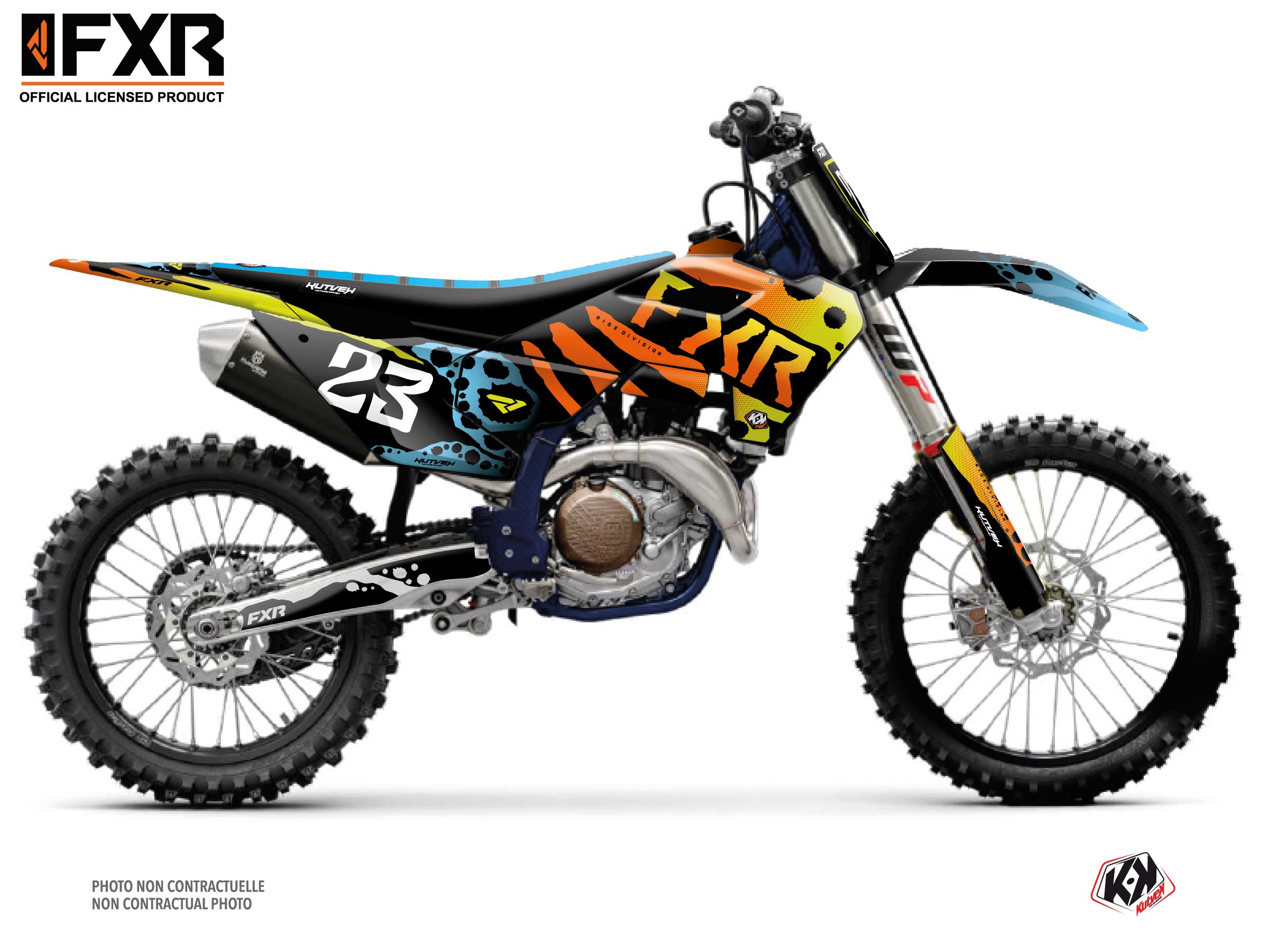 Husqvarna Fc 250 Dirt Bike Fxr Dart Frog Graphic Kit