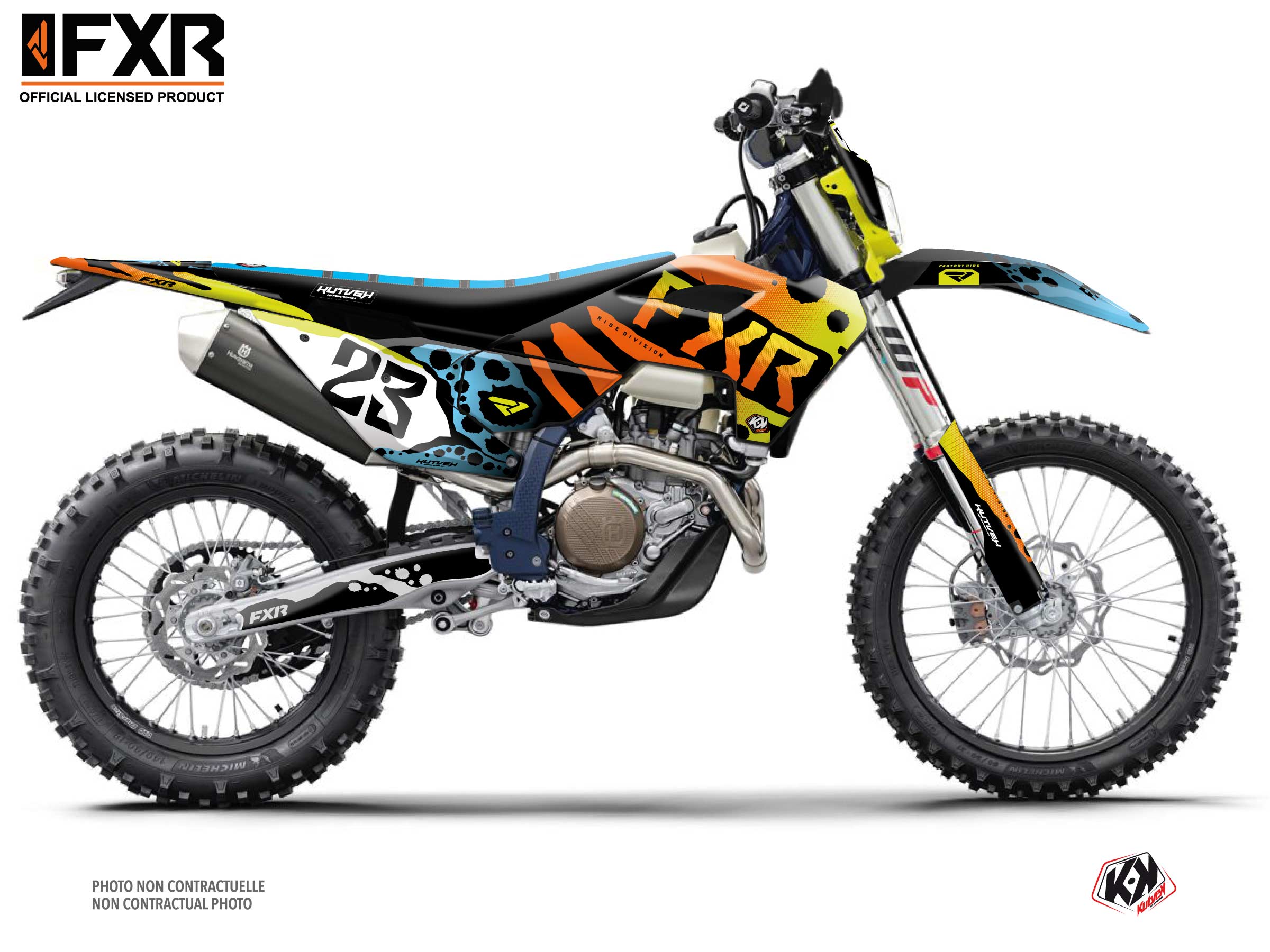 Husqvarna Fe 250 Dirt Bike Fxr Dart Frog Graphic Kit