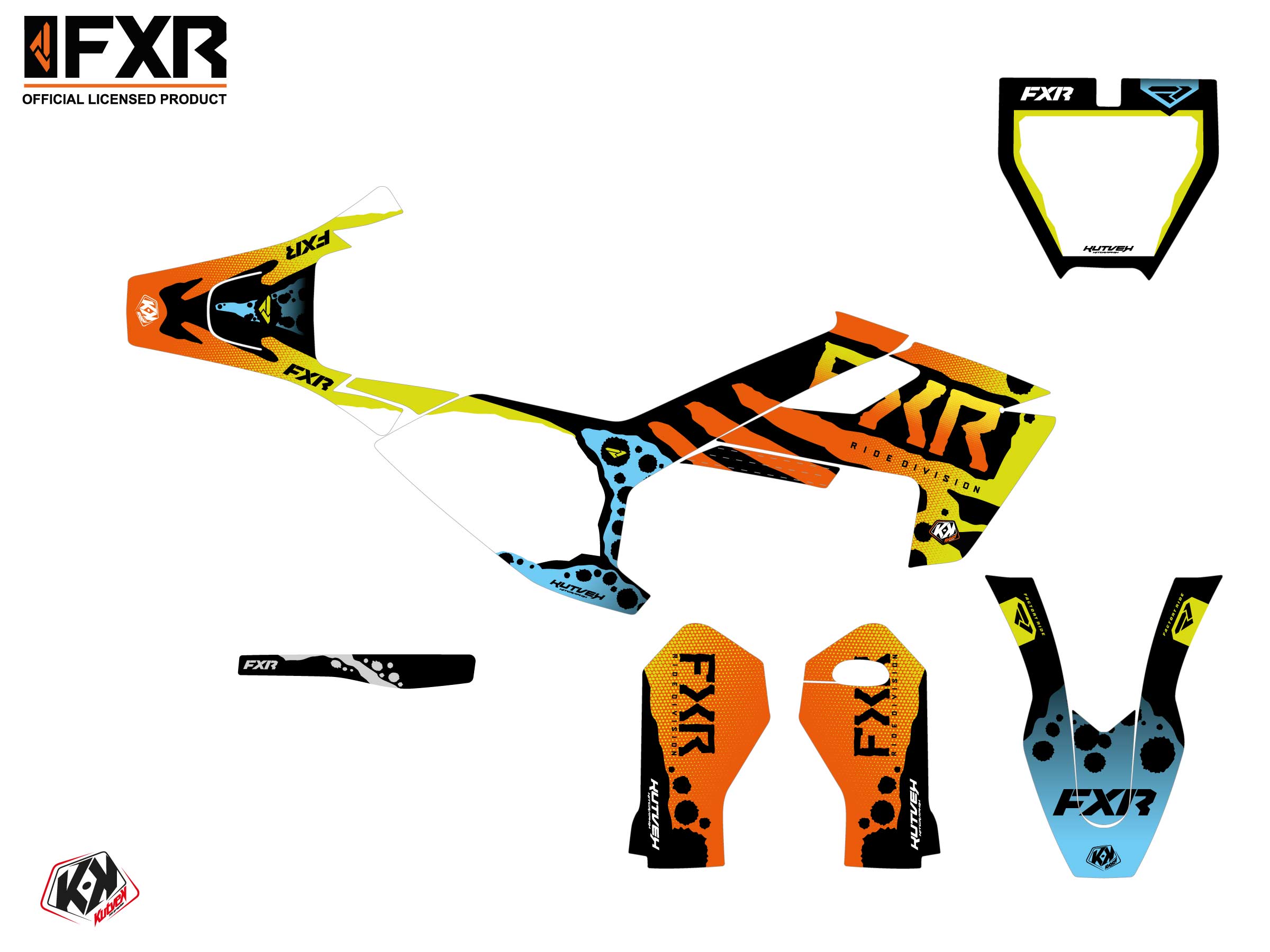 Husqvarna Tc 50 Dirt Bike Fxr Dart Frog Graphic Kit