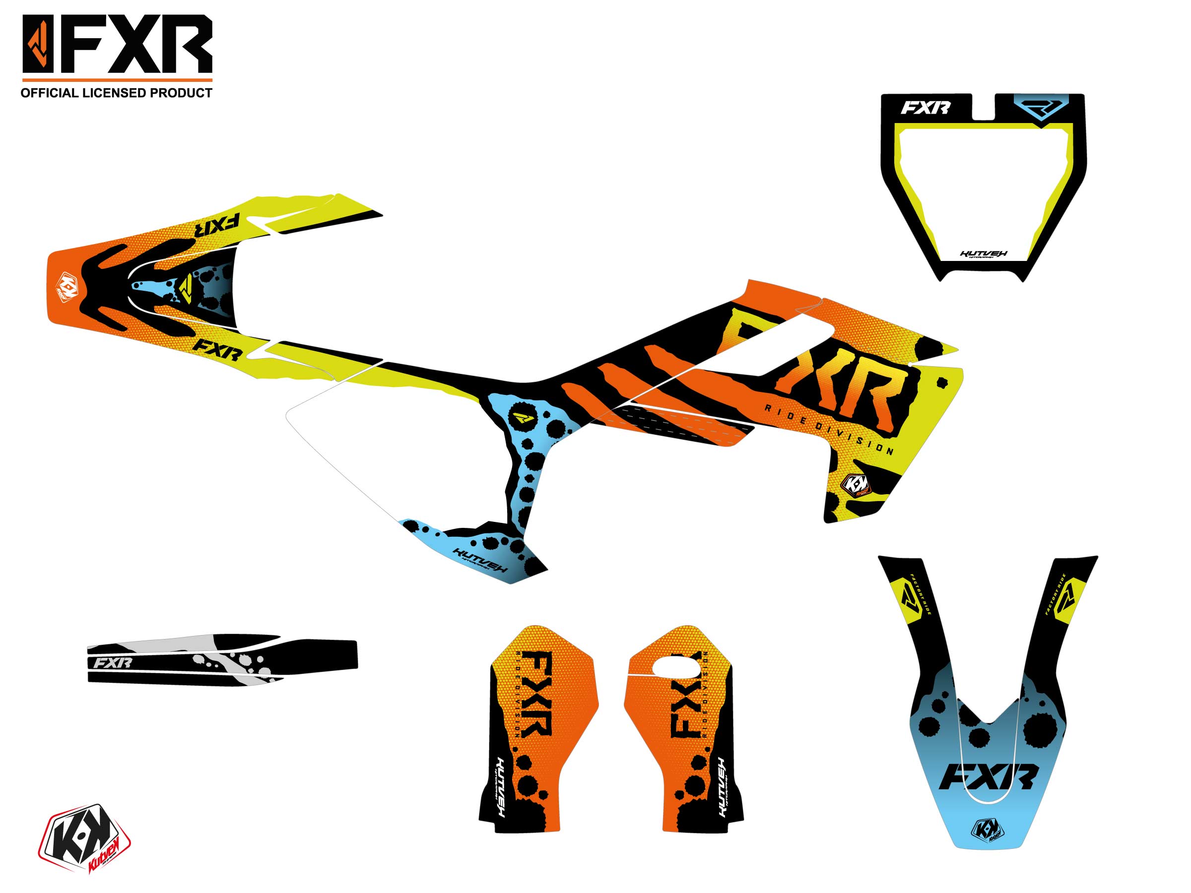 Husqvarna Tc 65 Dirt Bike Fxr Dart Frog Graphic Kit