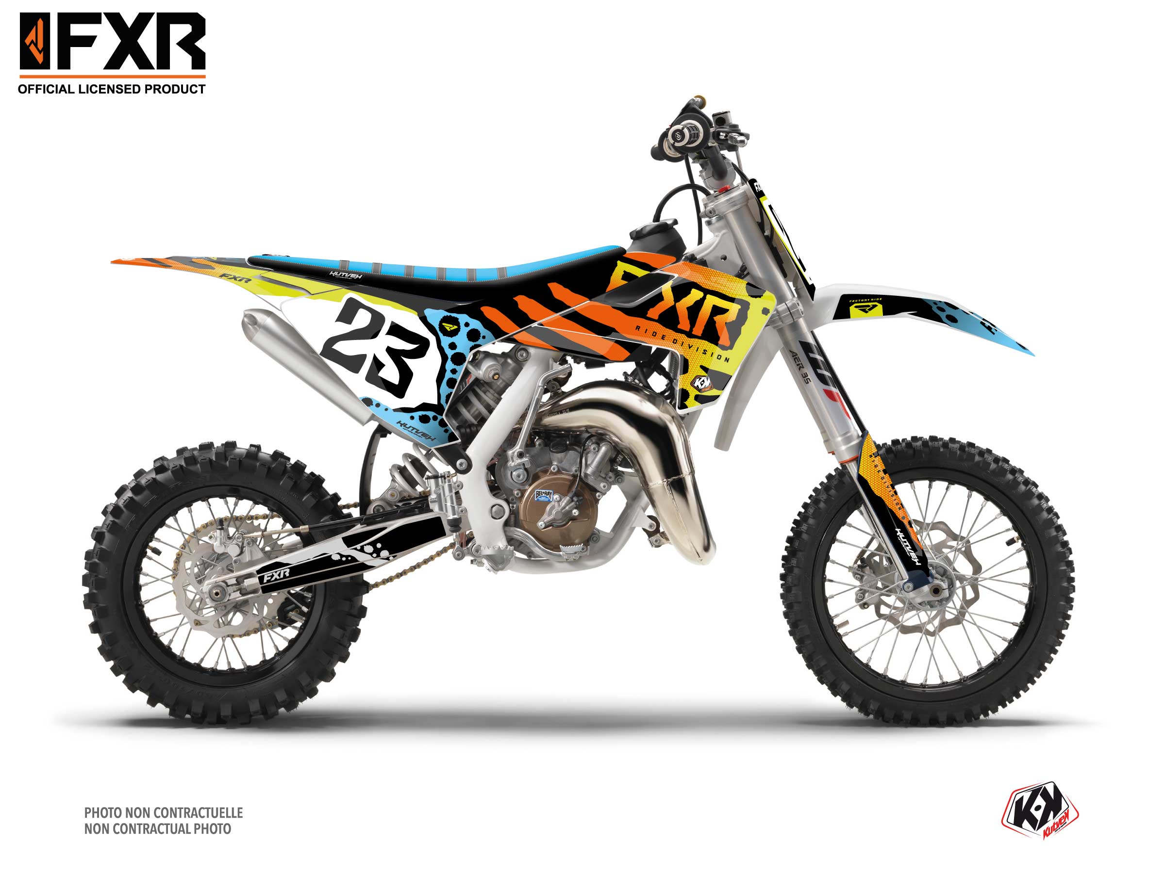 Kit Déco Motocross Fxr Dart Frog Husqvarna Tc 65