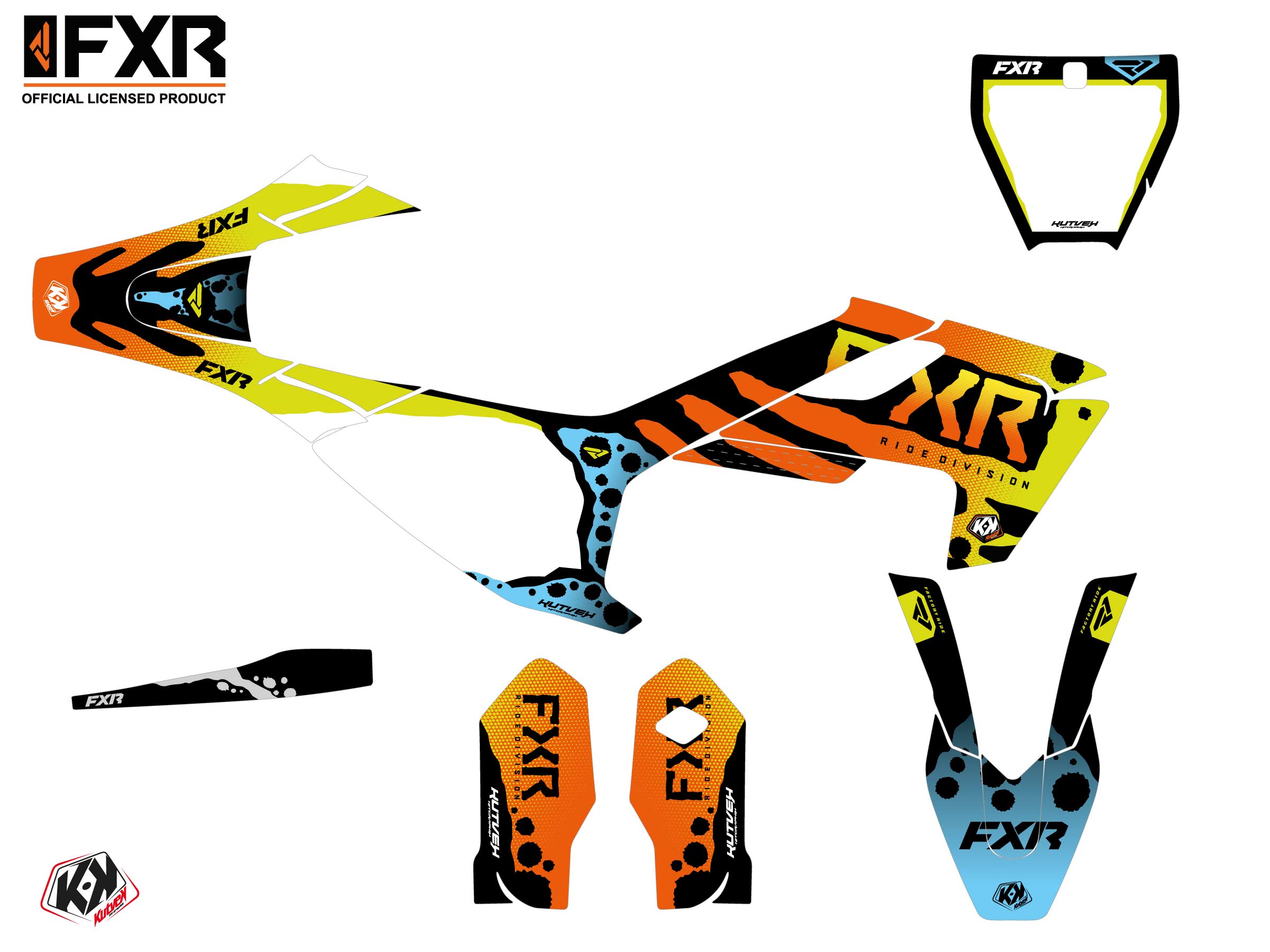 Husqvarna Tc 85 Dirt Bike Fxr Dart Frog Graphic Kit