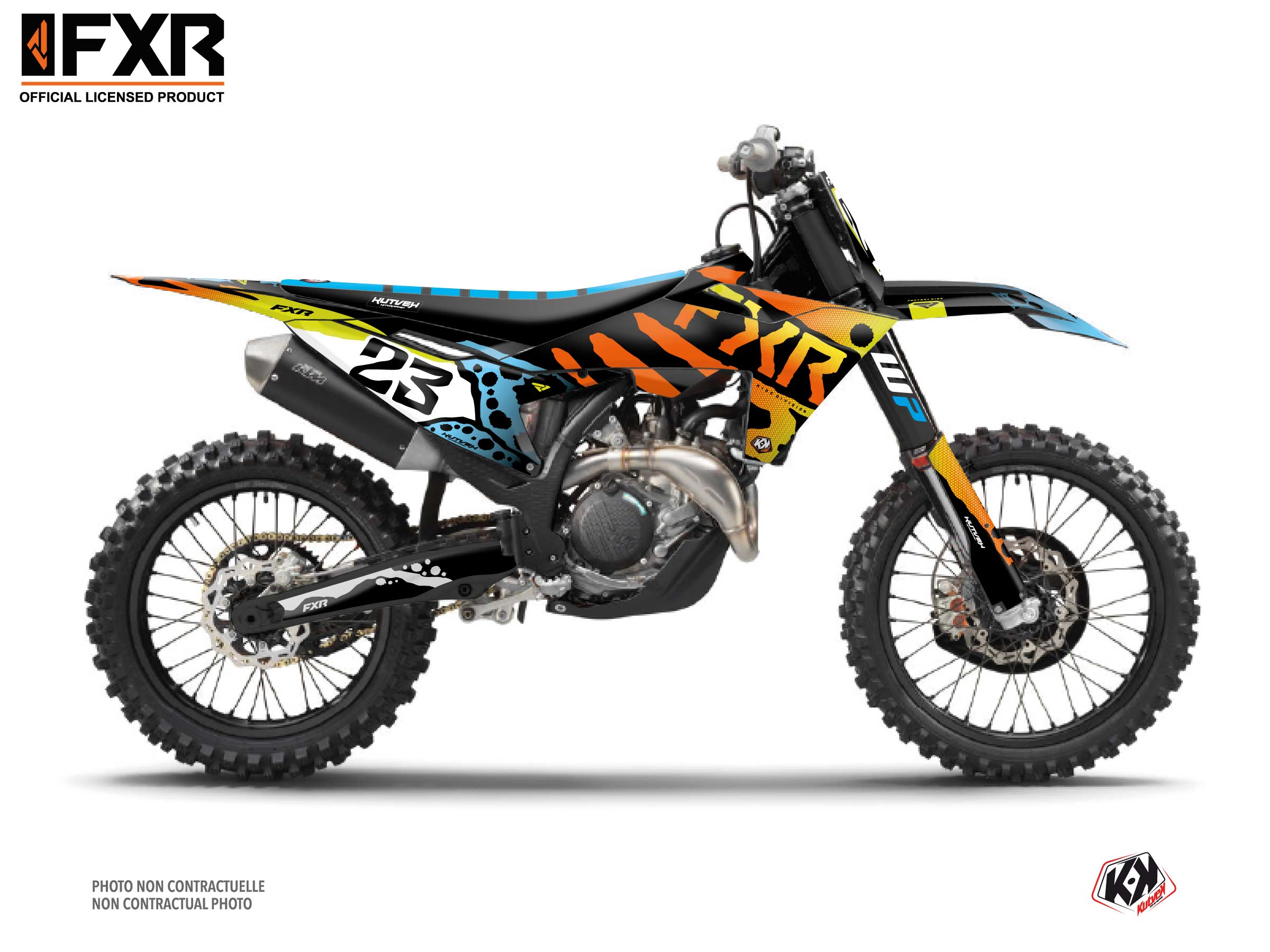 Kit Déco Motocross Fxr Dart Frog Ktm Sx 150