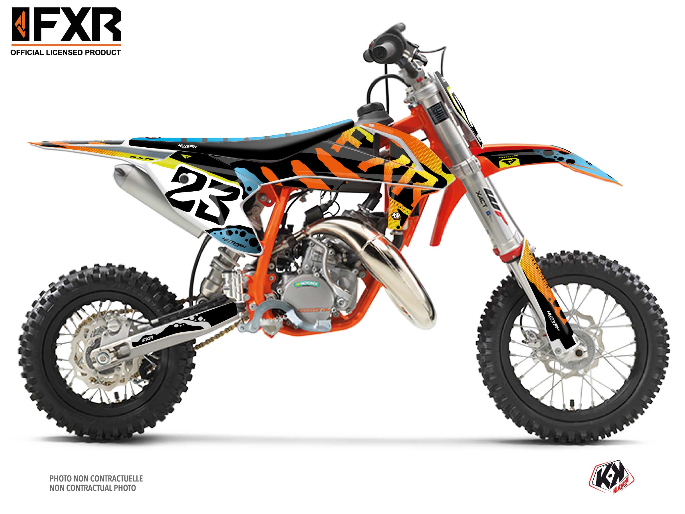 Ktm Sx 50 Dirt Bike Fxr Dart Frog Graphic Kit