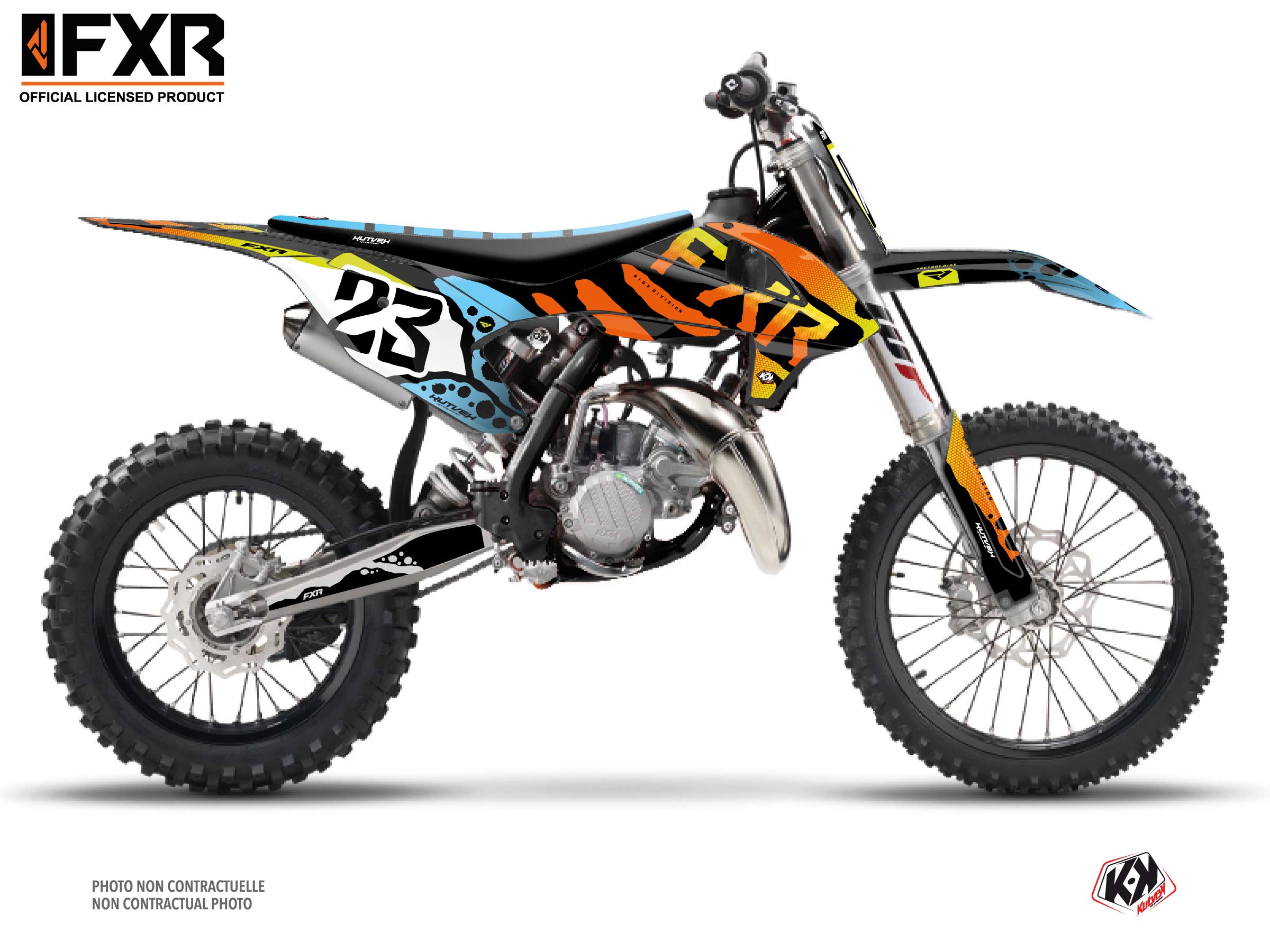 Ktm Sx 85 Dirt Bike Fxr Dart Frog Graphic Kit