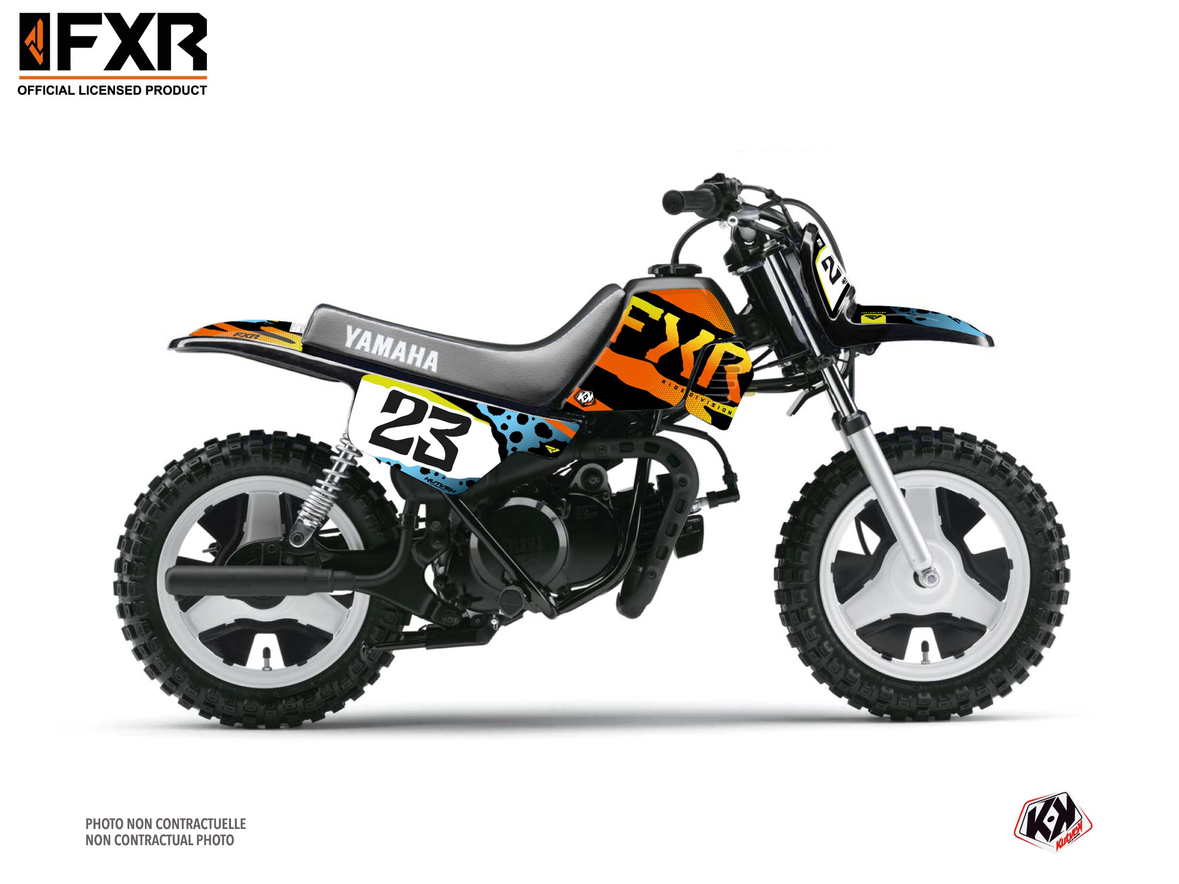 Kit Déco Motocross Fxr Dart Frog Yamaha Pw 50