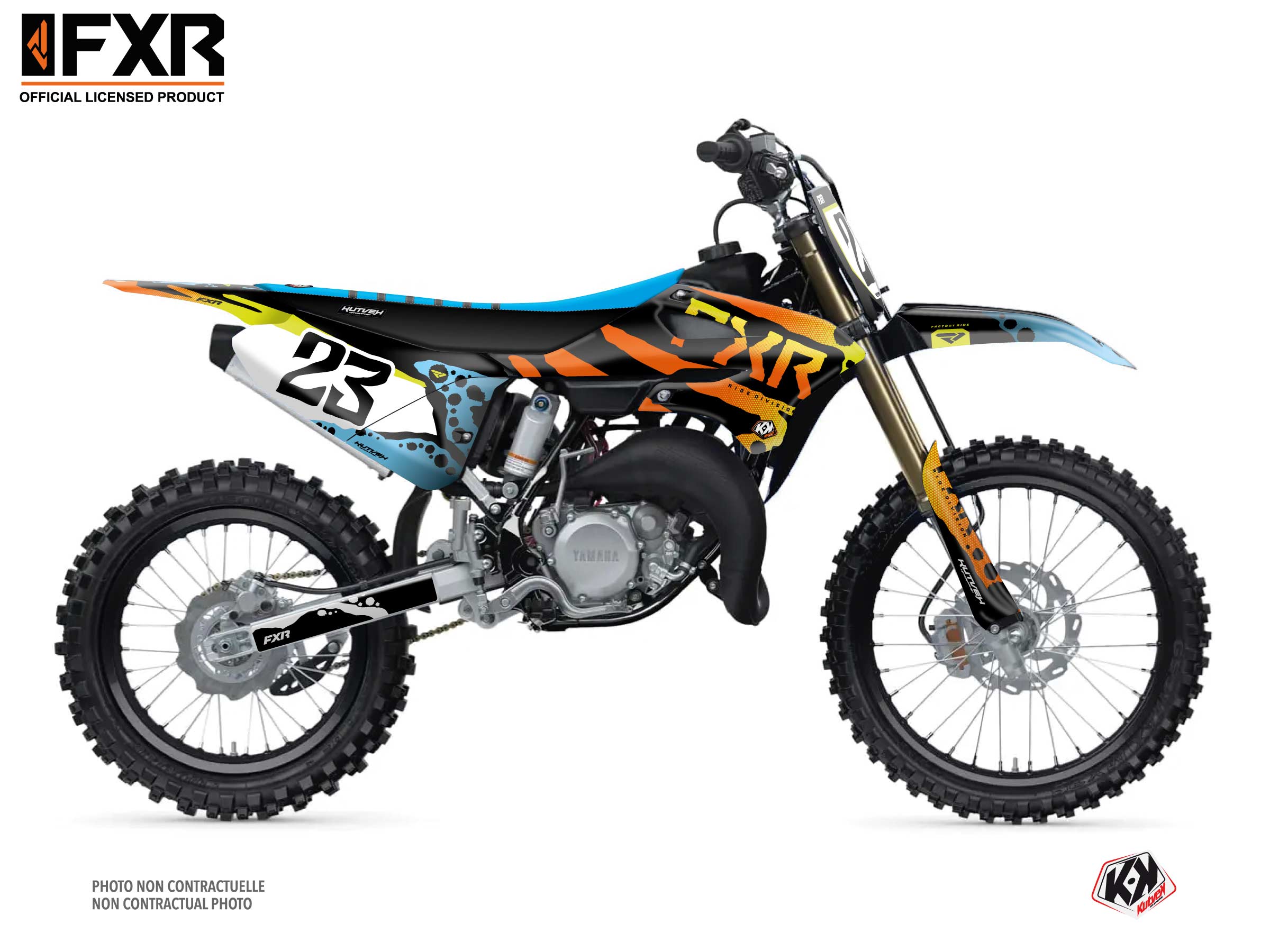 Yamaha Yz 85 Dirt Bike Fxr Dart Frog Graphic Kit