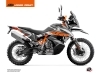 Kit Déco Moto Delta KTM 790 Adventure R Gris Orange