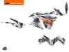 KTM 1090 Adventure Street Bike Delta Graphic Kit Grey Orange