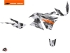 KTM 1190 Adventure R Street Bike Delta Graphic Kit Grey Orange