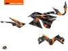 KTM 1190 Adventure Street Bike Delta Graphic Kit Black Orange