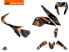 Kit Déco Moto Delta KTM Duke 690 R Noir Orange