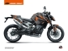 Kit Déco Moto Delta KTM Duke 790 Noir Orange