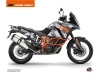 Kit Déco Moto Delta KTM 1290 Super Adventure R Gris Orange