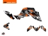 KTM Super Duke 1290 R 2020-2022 Street Bike Delta V2 Graphic Kit Orange FULL